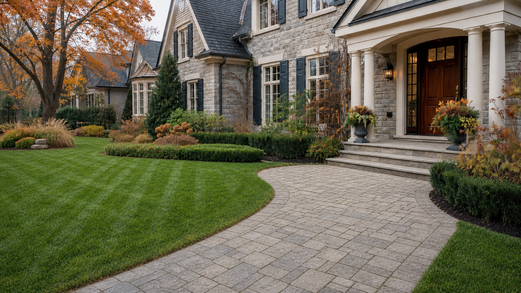 Clean property after seasonal maintenance